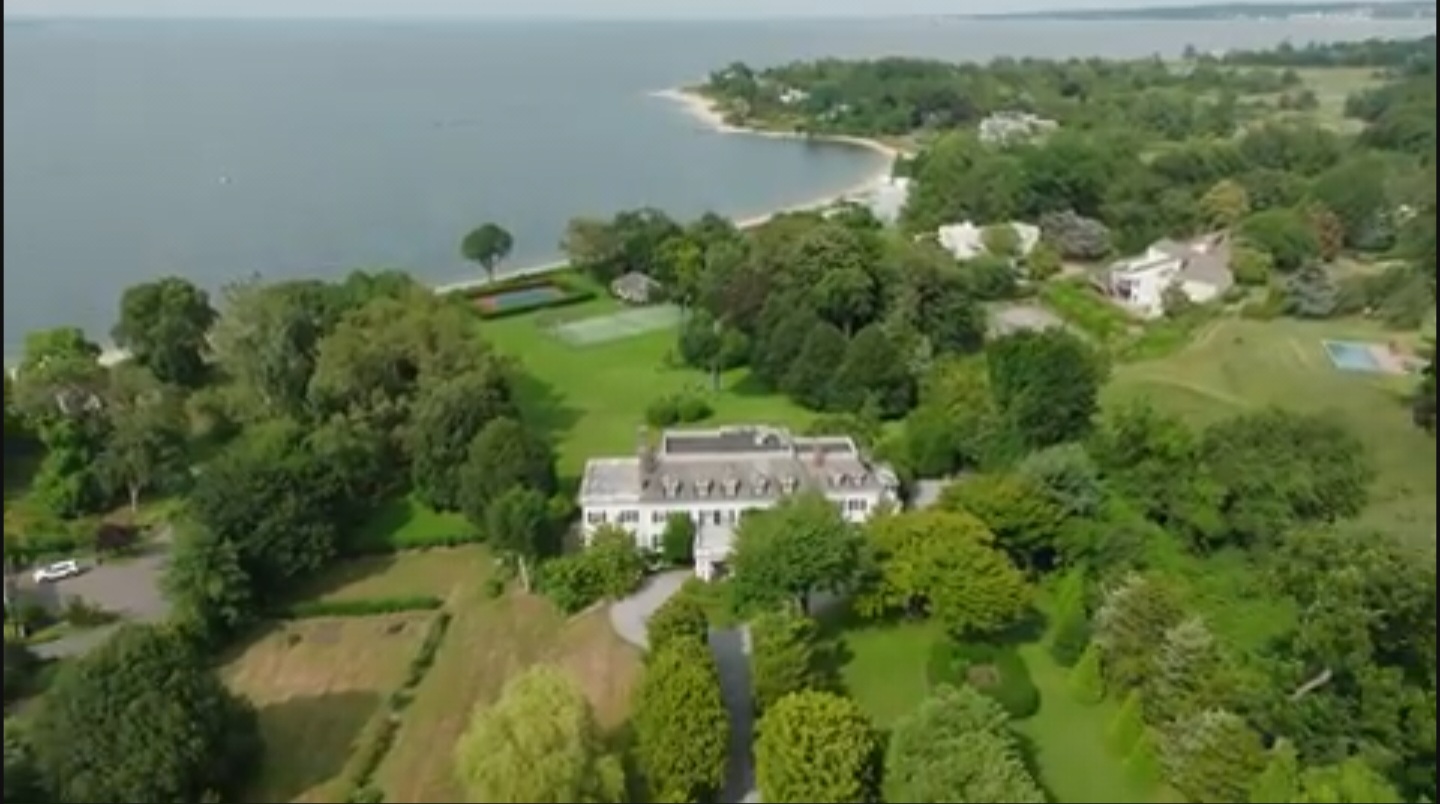 Sands Point from above